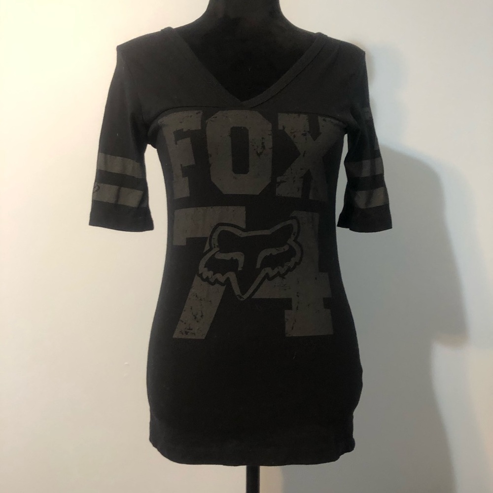 Fox Medium Black T-Shirt